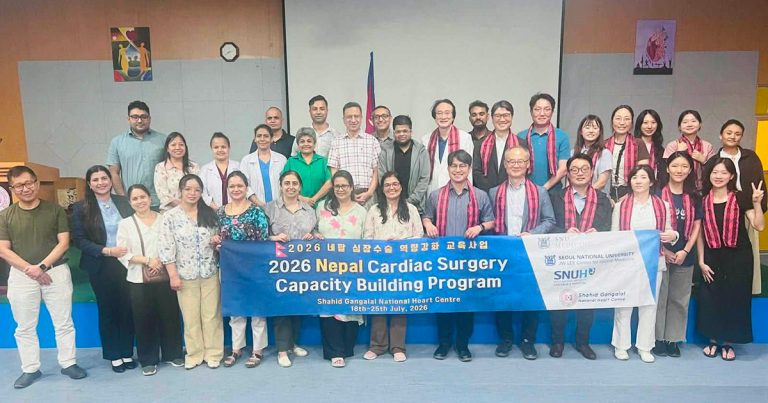 Nepal-Korea Team Performs Complex Heart Surgeries on Seven Children, Expands Collaboration to Infection Control