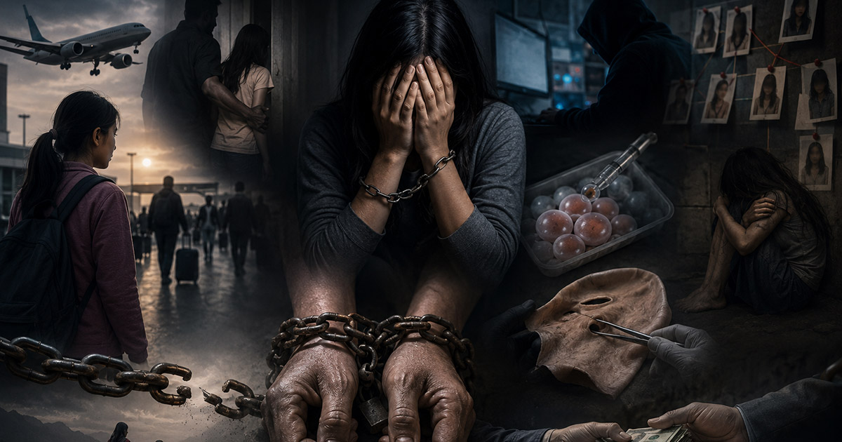 Human Trafficking Takes New Forms: From Egg and Skin Trafficking to Cyber-Enabled Exploitation