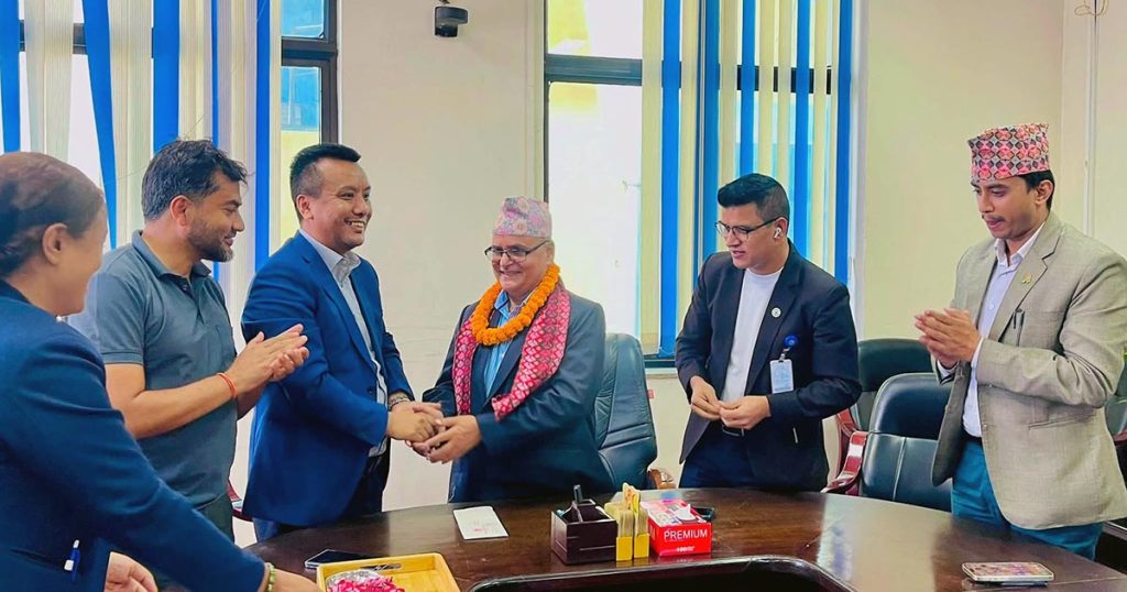 Prof. Dr Dhundhiraj Paudel Assumes Office as Nepal Medical Council Chair