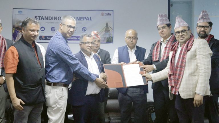 USV Pharma Donates Rs 1.5 Crore to Bhote Koshi Flood Victims Through NMA